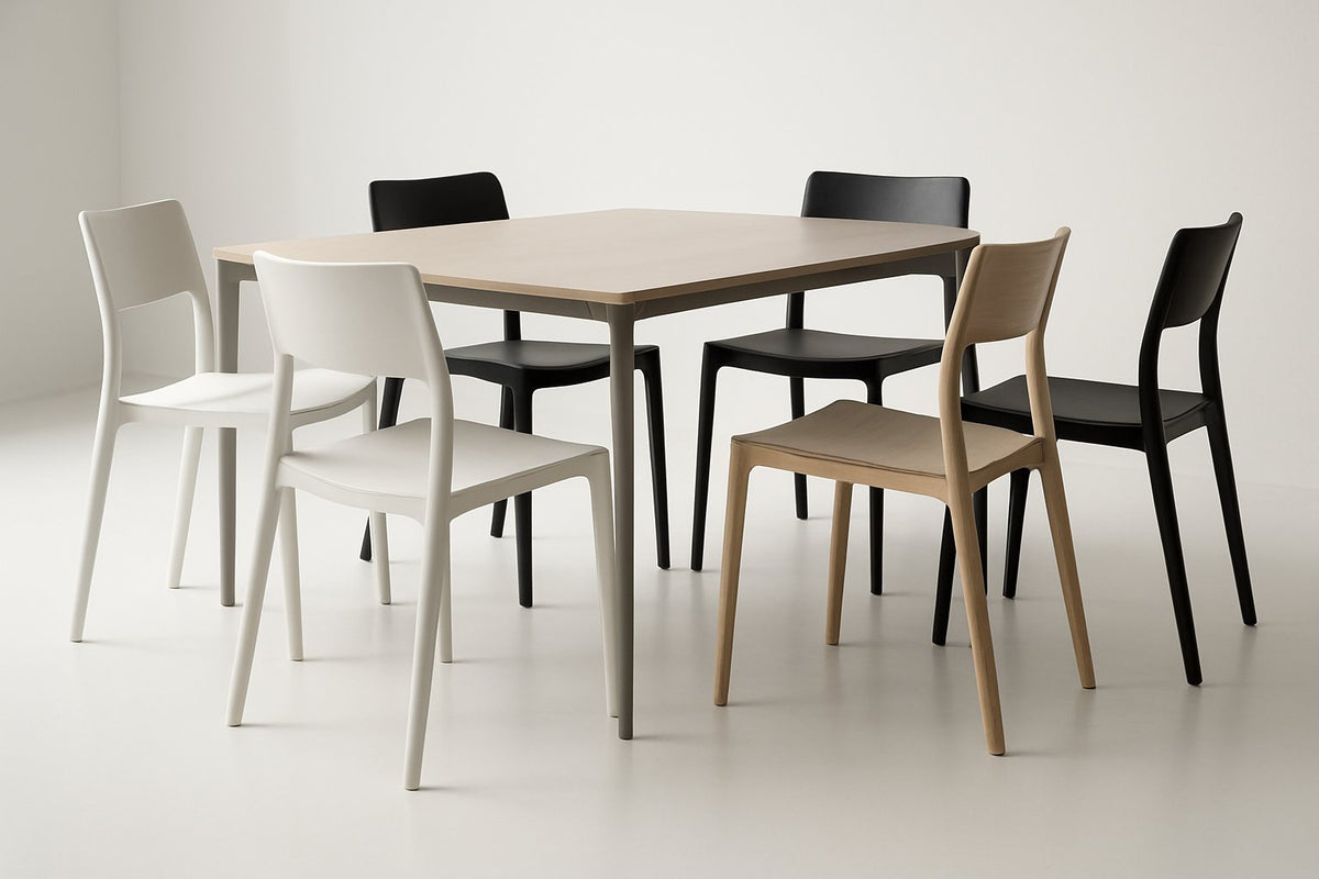 Set di sedie da pranzo moderne