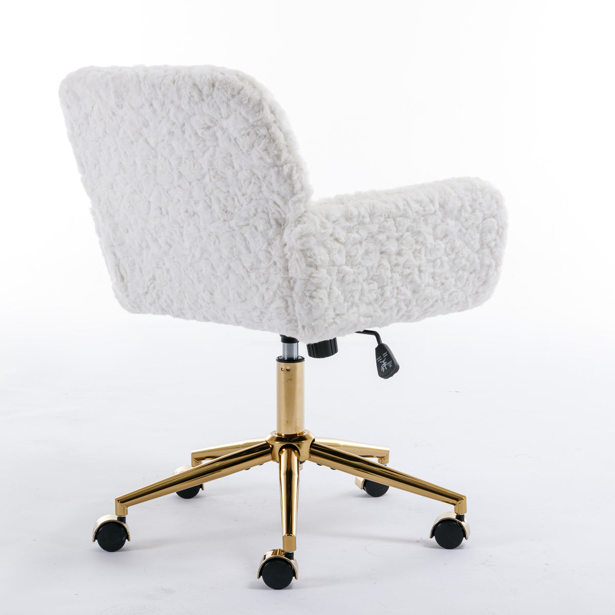 Sedia Ufficio Girevole Regolabile Base Oro