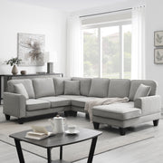 Divano Angolare Urbano 7 Posti - Comfort Moderno
