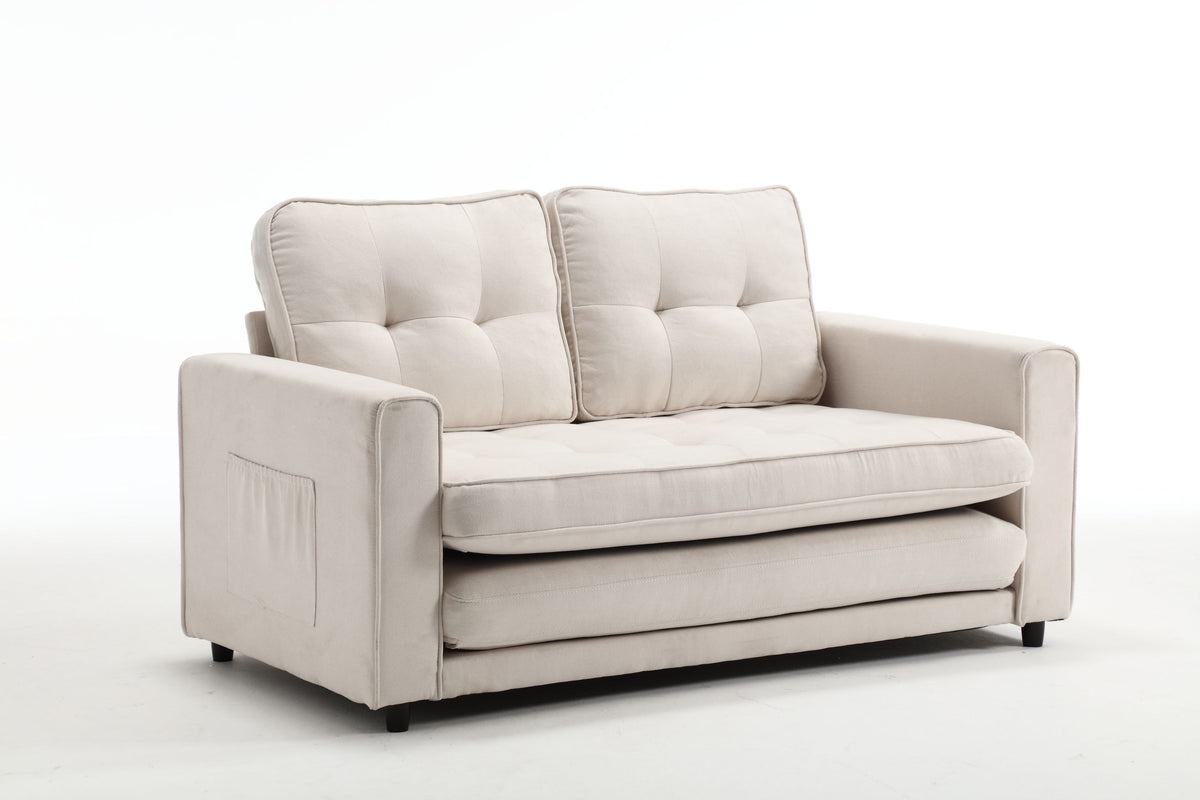 Divano Letto Futon Convertibile 3 Posizioni