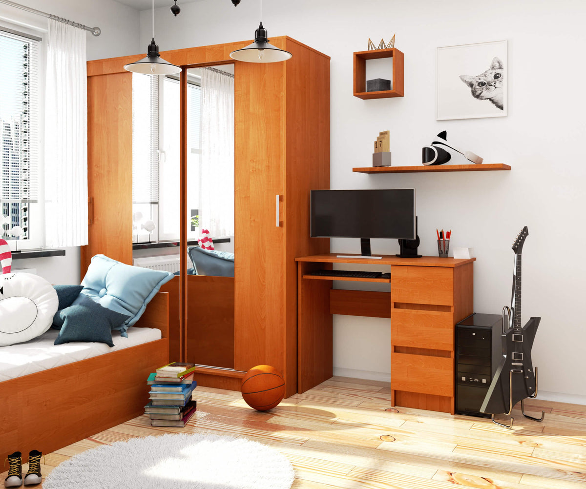 Scrivania A-6 Destra 90×50×77 cm – Ontano