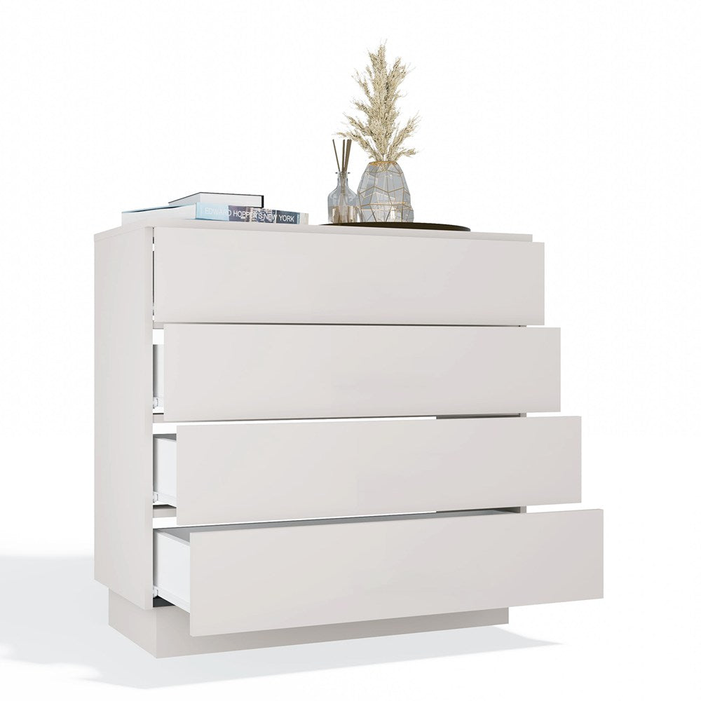 Cassettiera Nobile 4 Cassetti 85×40×84 cm – Cashmere