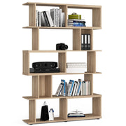 Libreria Fix 120 cm 10 Ripiani – Rovere Sonoma