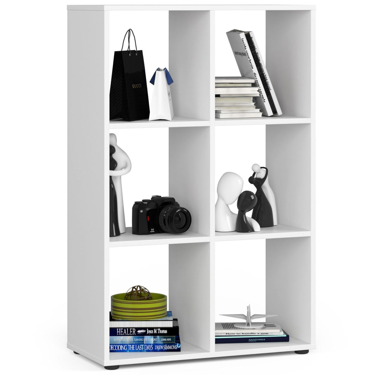 Libreria Linea 6 Ripiani – Bianca