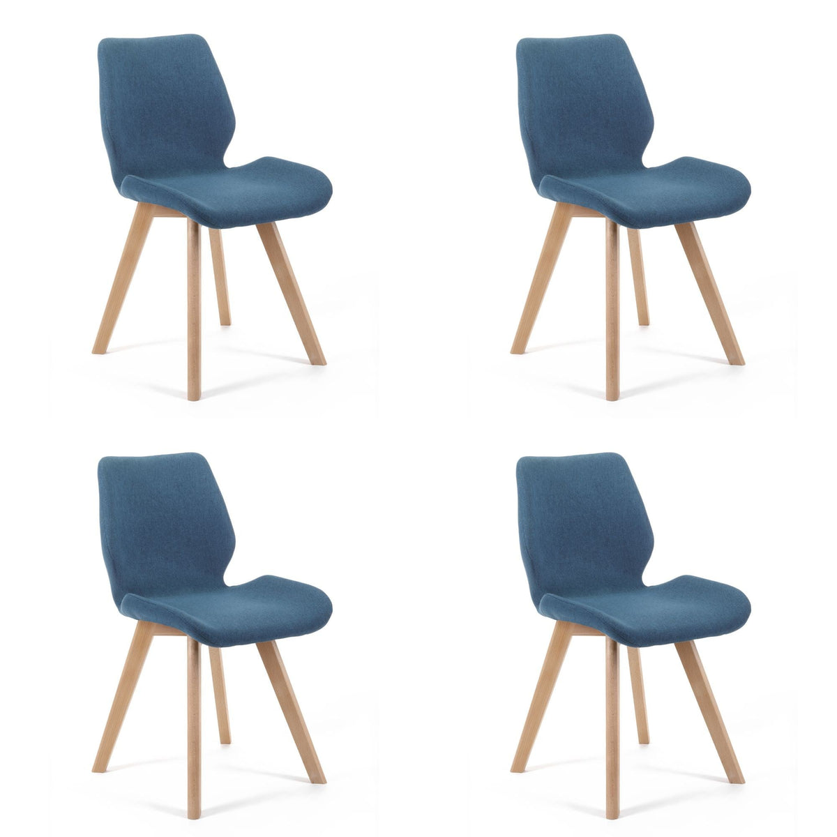 Sedia Sera Set 4 Pz – Blu Navy