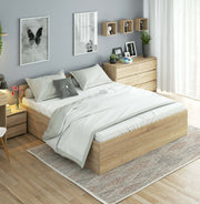 Letto Contenitore Luce 180x200 cm con Rete – Sonoma