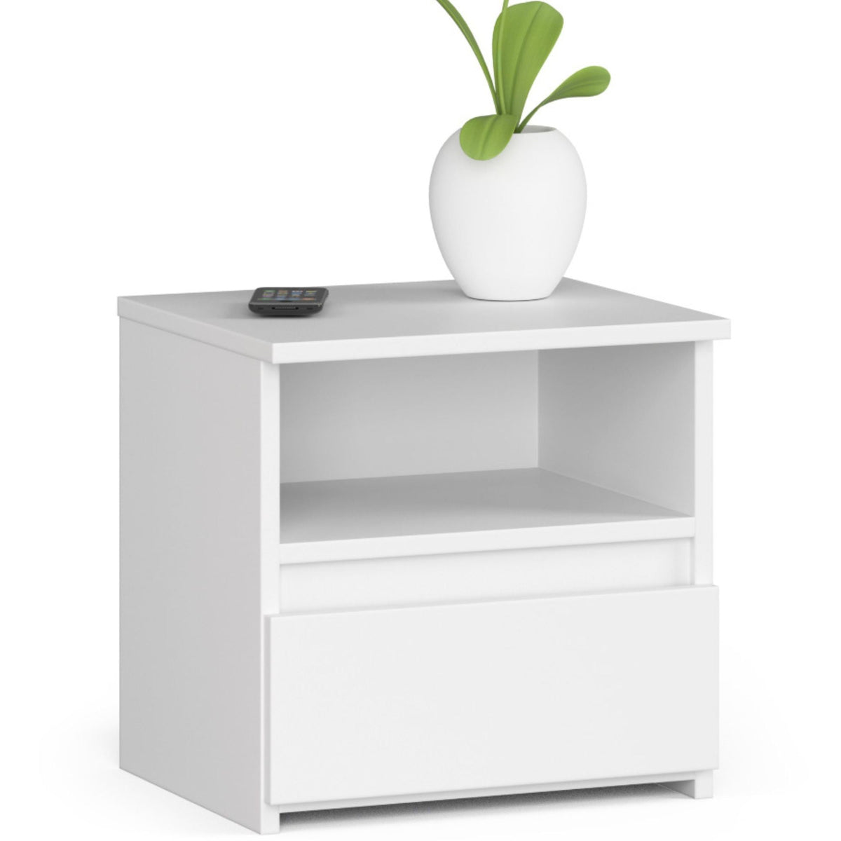 Comodino 40 cm – Bianco