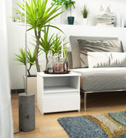 Comodino 40 cm – Bianco