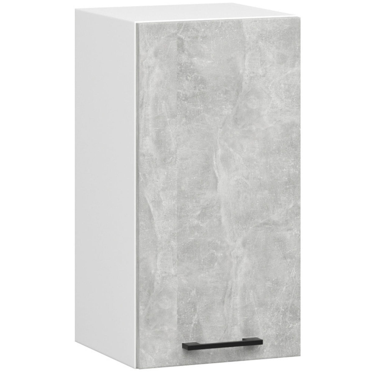 Set Cucina Linea 5 Elementi – Beton/Bianco 180x46x203 cm