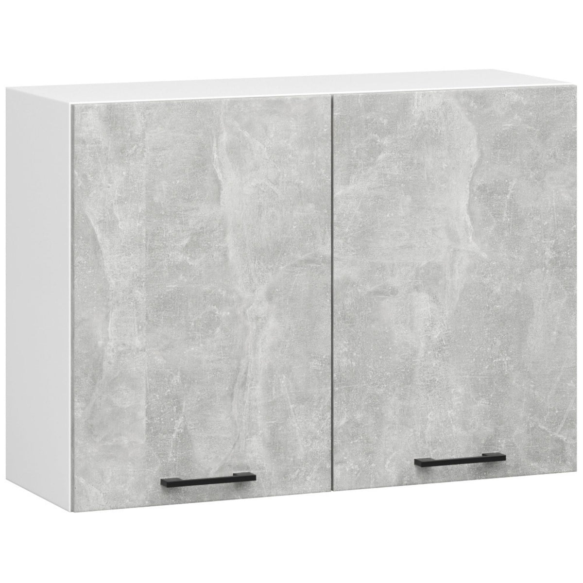Set Cucina Linea 5 Elementi – Beton/Bianco 180x46x203 cm