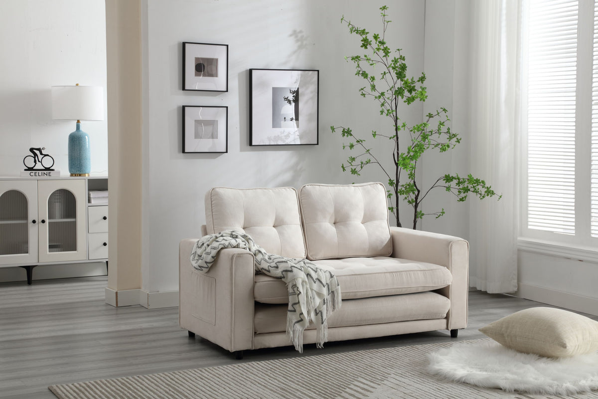Divano Letto Futon Convertibile 3 Posizioni