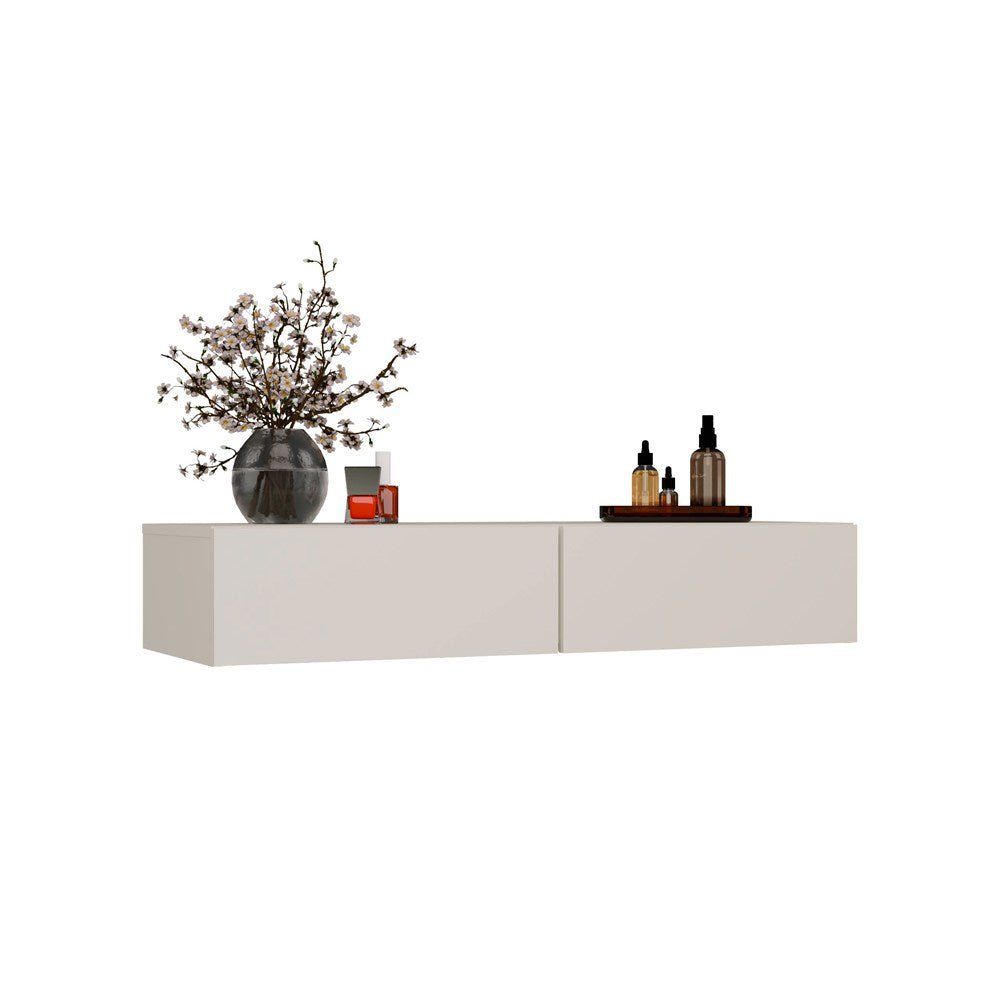 Toeletta Aura 110 cm 2 Cassetti – Beige