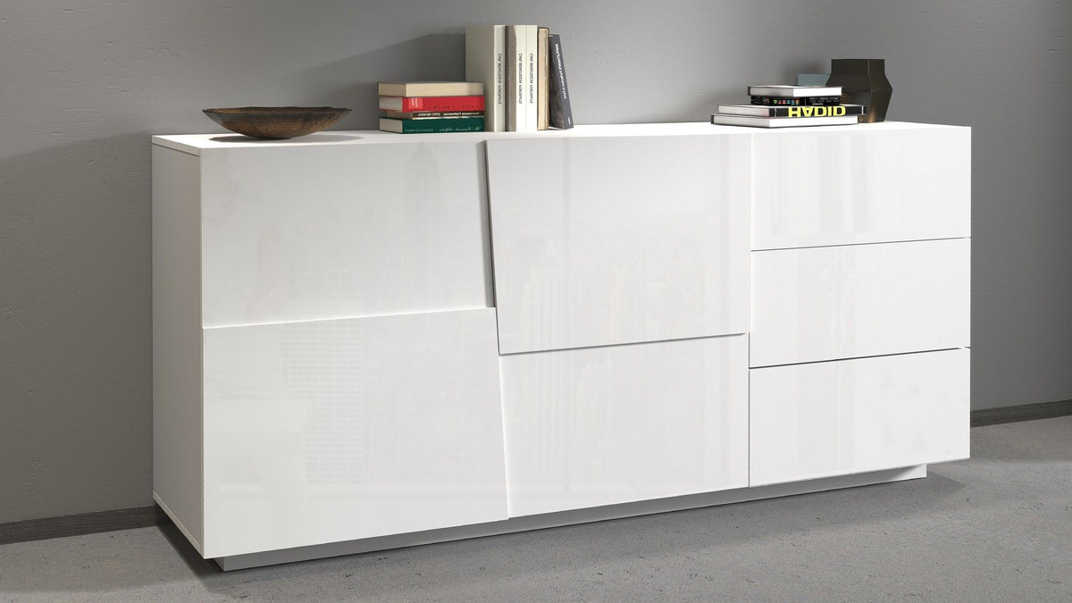 Credenza PONGO da 180 cm 2 ante e 3 cassetti.