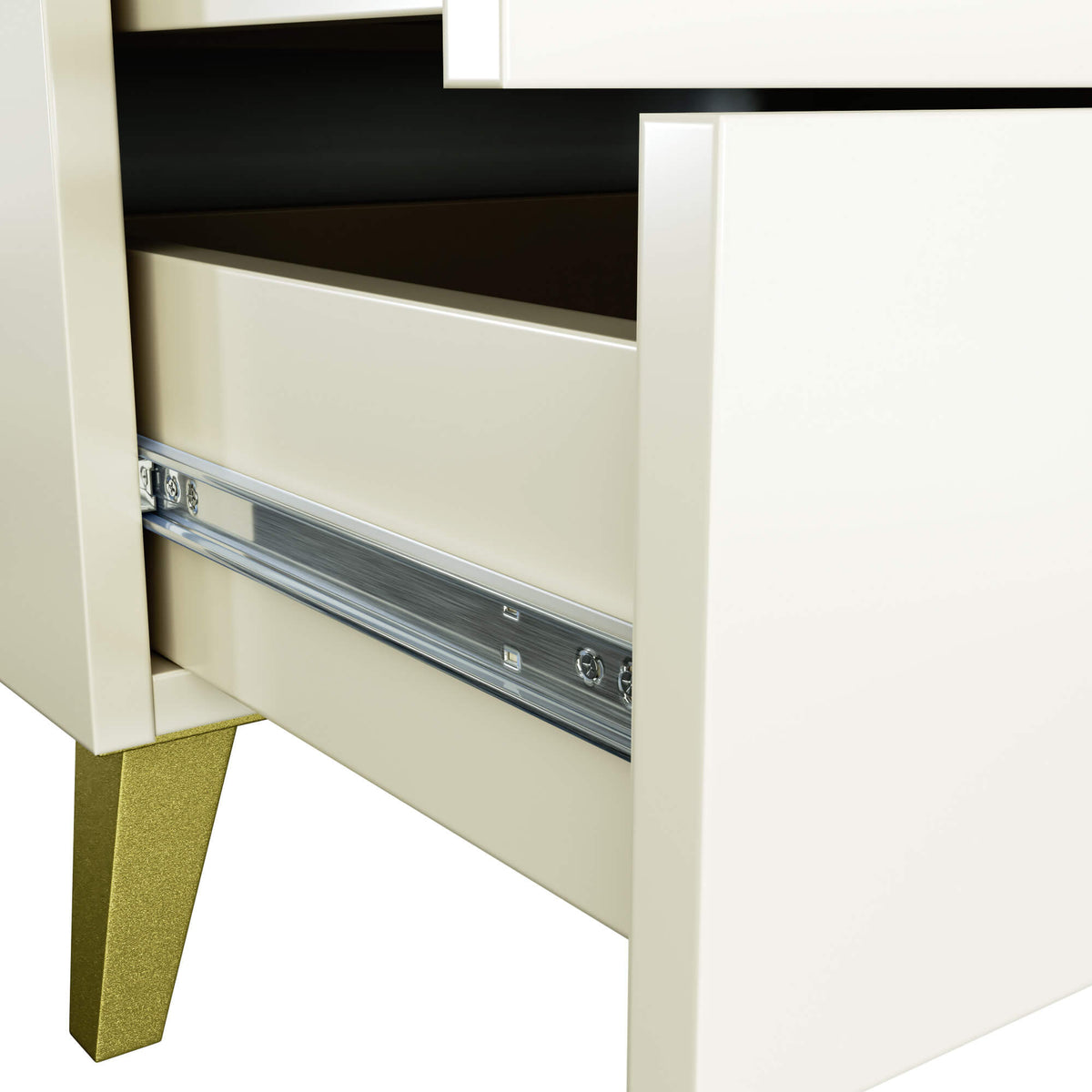 Cassettiera Nobile 60 cm 6 Cassetti – Cashmere e Oro
