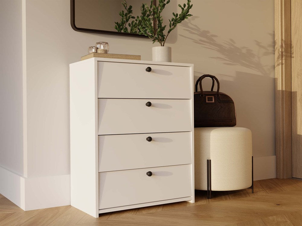 Scarpiera Linea 66 cm 4 Ante – Bianca