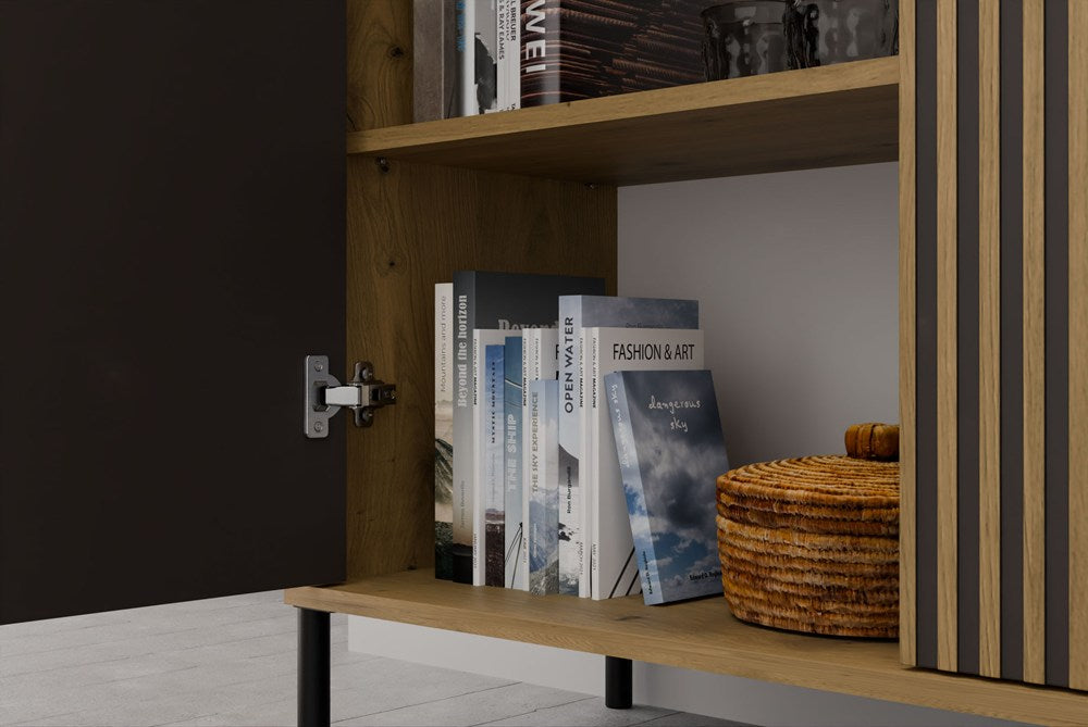 Credenza Forma 4 Ante 103.5×40×147.5 cm – Rovere Artisan