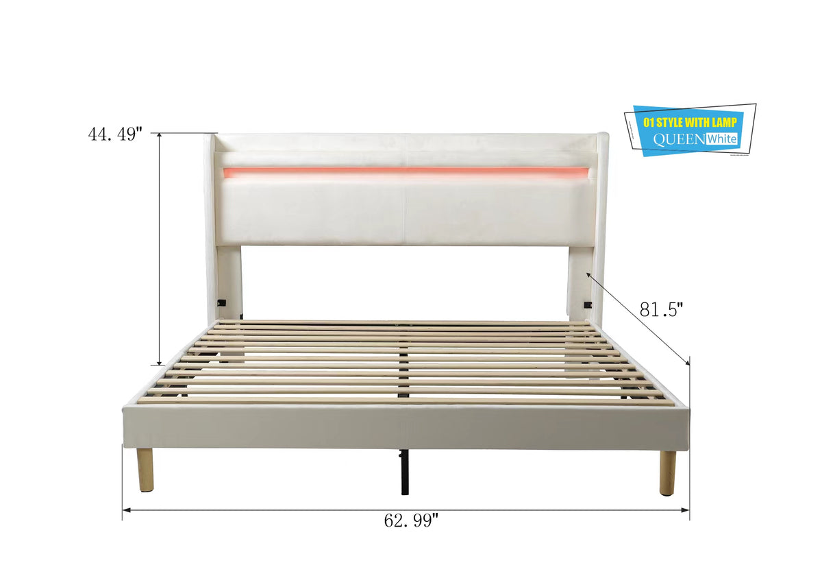 Letto LED Telecomando Cambiacolore