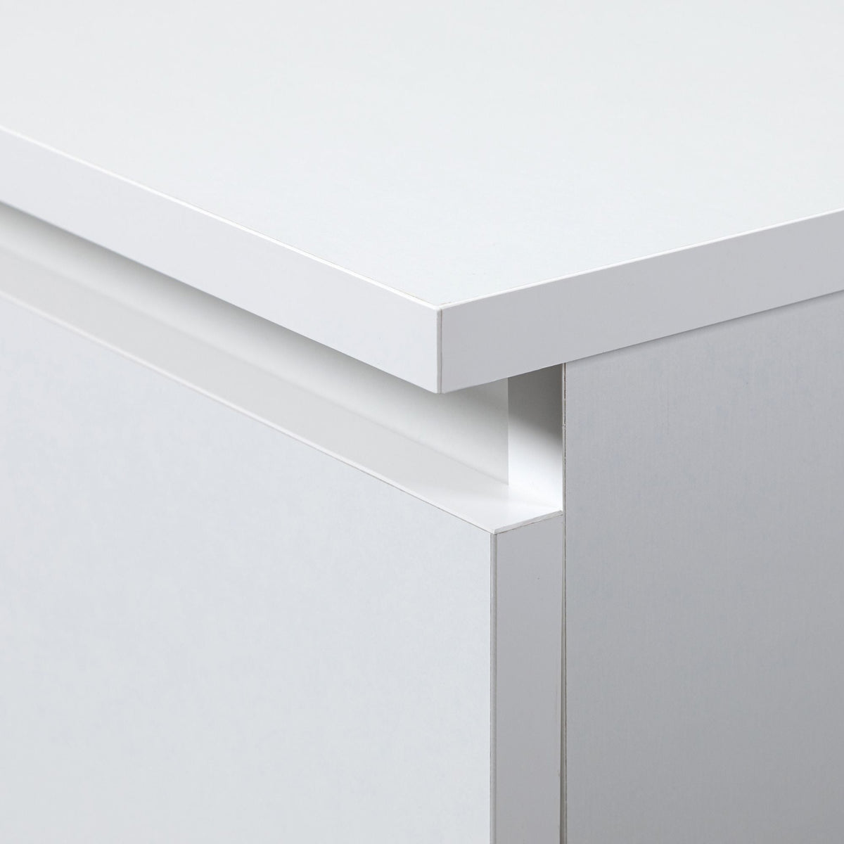 Set Ingresso Entro 95 cm con Specchio e Cassetto – Bianco