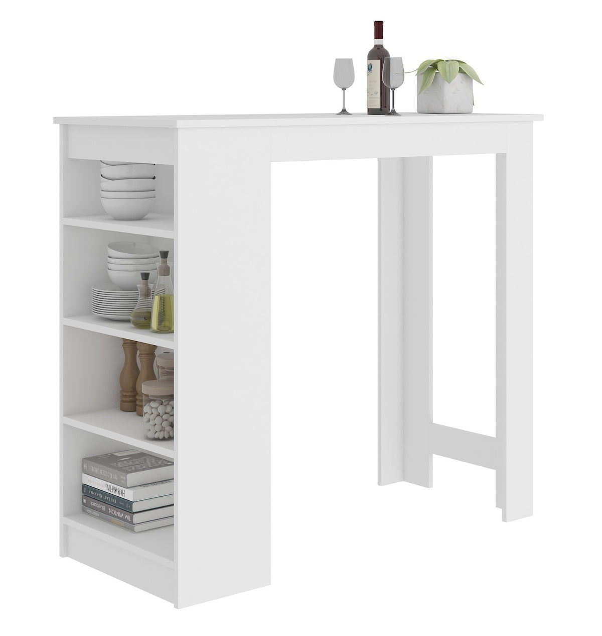 Tavolo Bar Linea 115 cm – Bianco