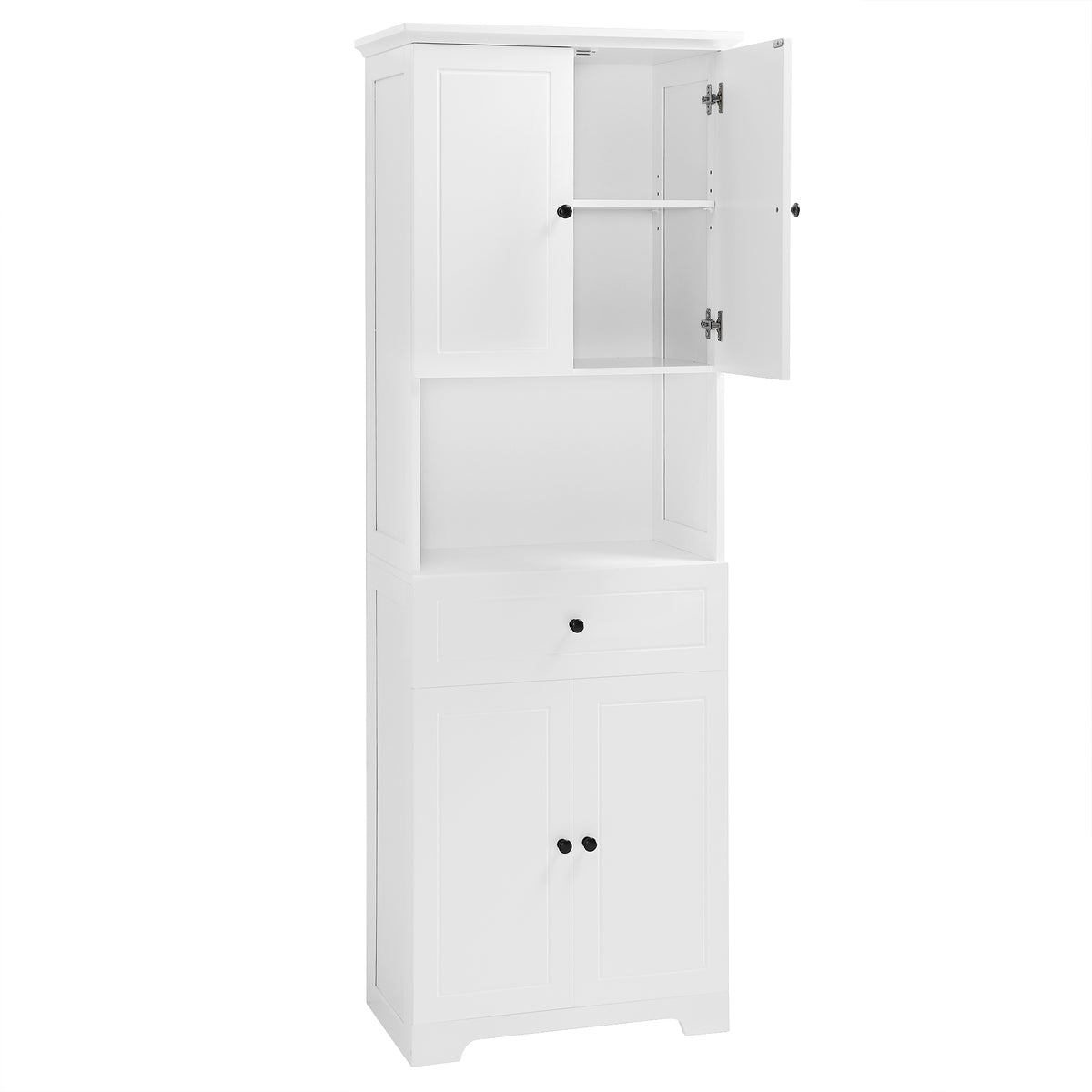 Credenza LED 3 Porte Ripiano Regolabile