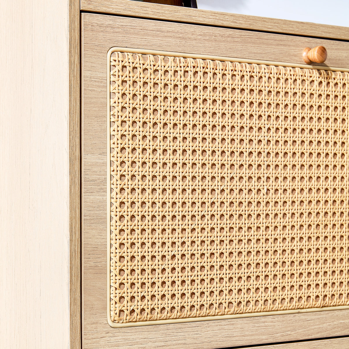 Mobile Contenitore Rattan Naturale