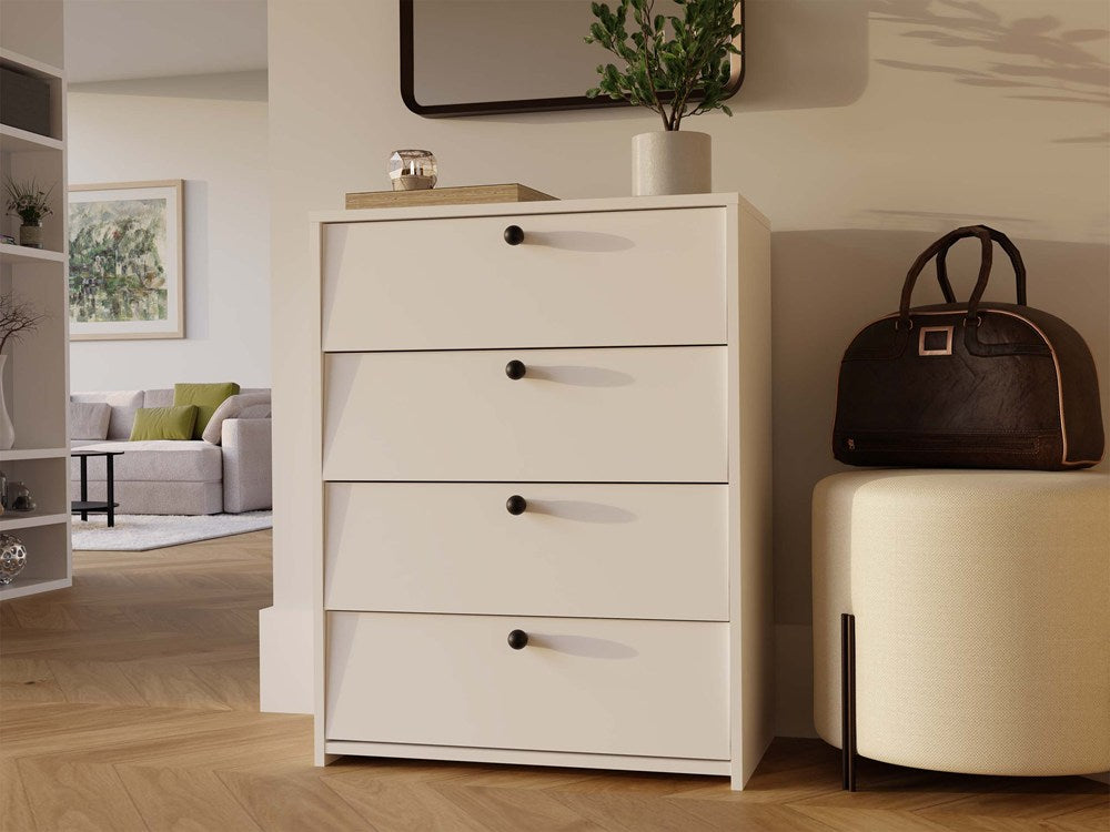 Scarpiera Linea 66 cm 4 Ante – Bianca