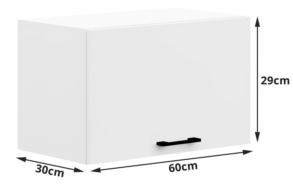 Set Cucina Luce 7 Elementi – Bianco 240x46x203 cm