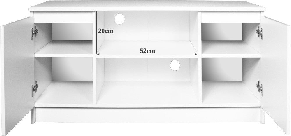 Mobile TV Sera 120 cm 2 Ante – Wengé/Sonoma