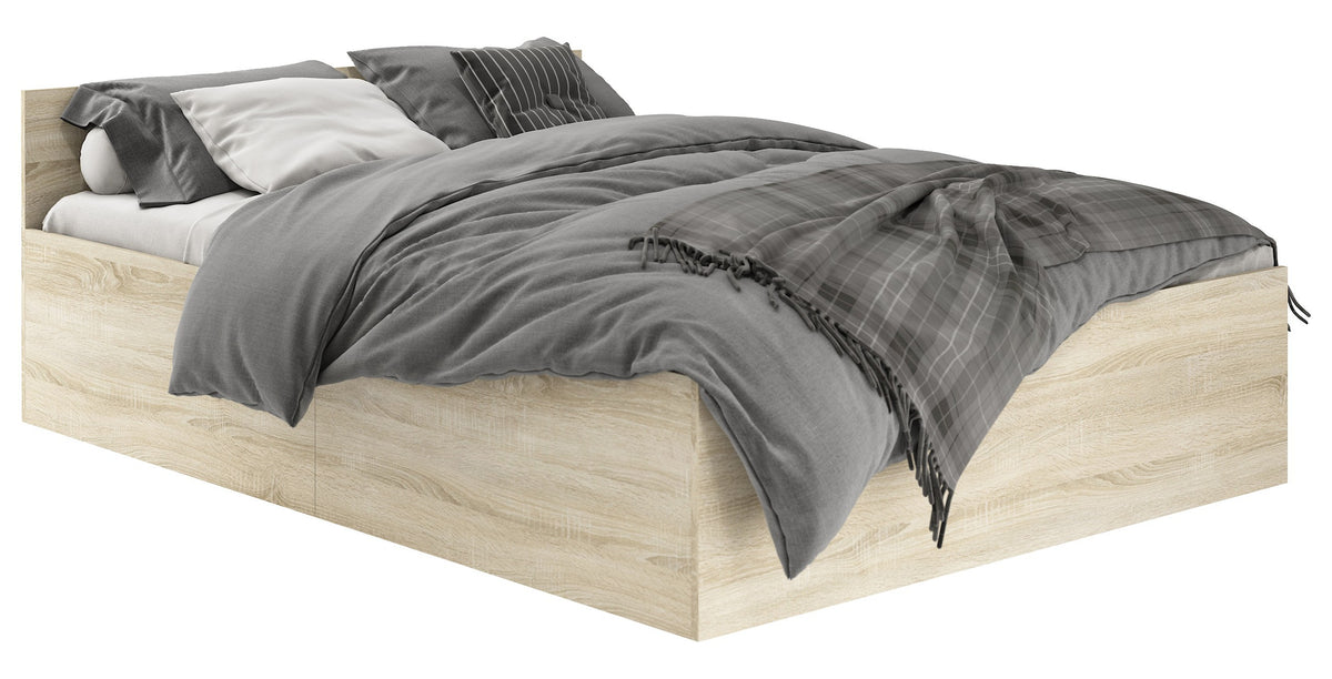 Letto Contenitore CLP 140x200 cm con Rete – Sonoma