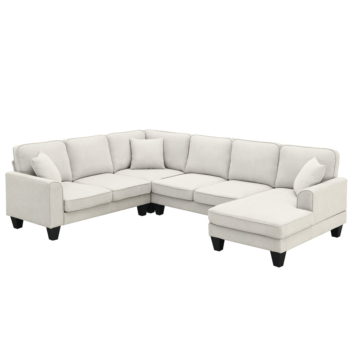 Divano UrbanoLuxe 7 Posti Elegante