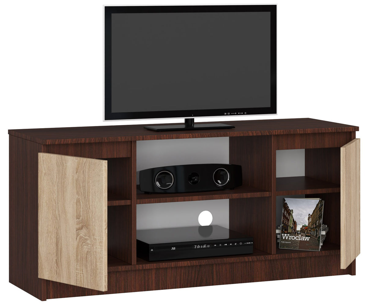 Mobile TV Sera 120 cm 2 Ante – Wengé/Sonoma