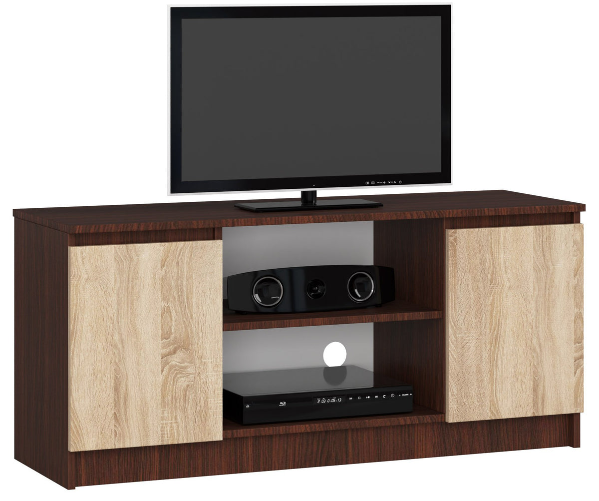 Mobile TV Sera 120 cm 2 Ante – Wengé/Sonoma