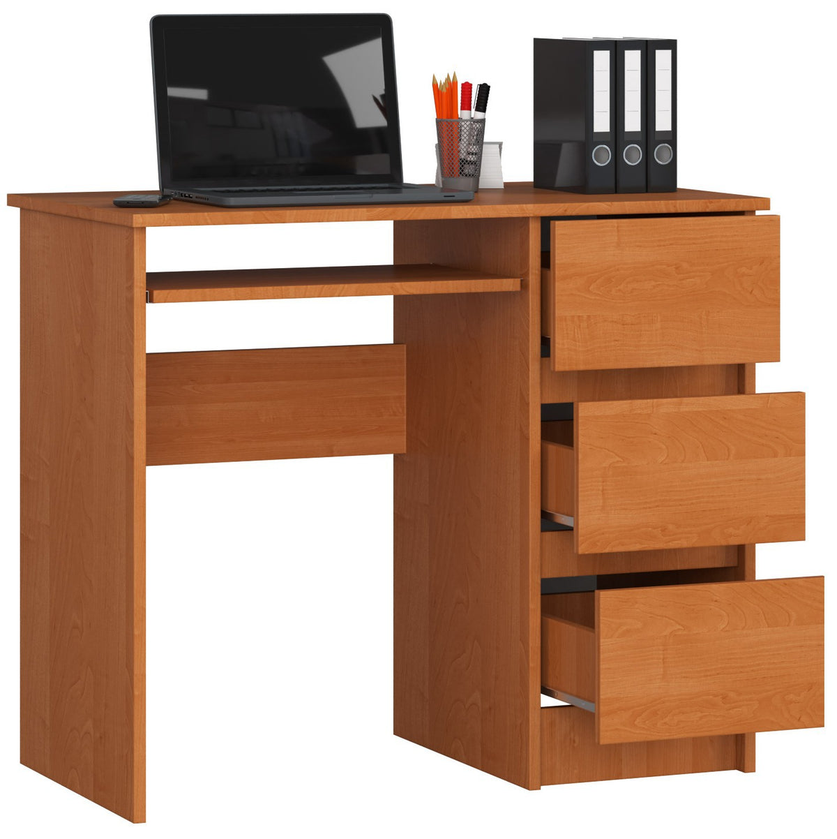 Scrivania A-6 Destra 90×50×77 cm – Ontano
