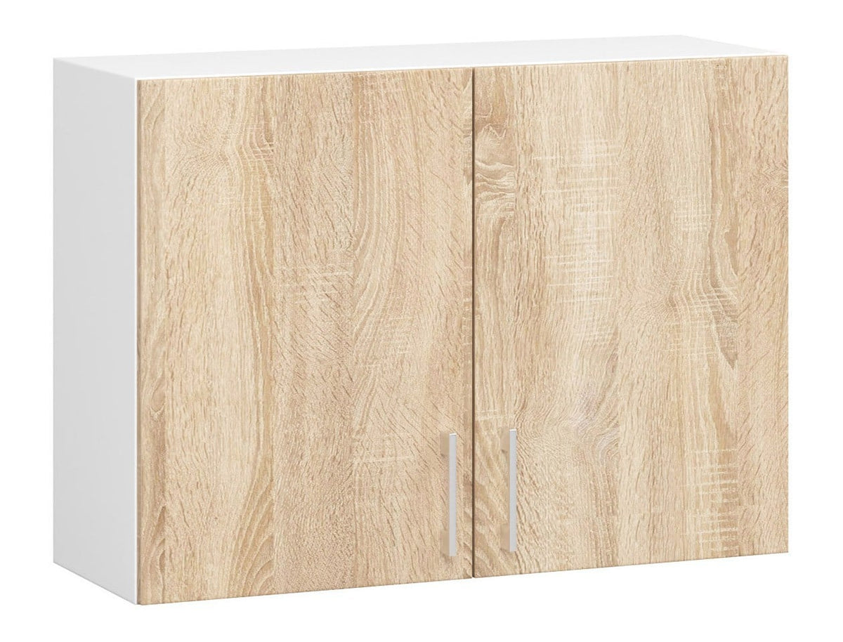 Pensile Cucina Lima 80 cm 2 Ante – Bianco/Rovere Sonoma