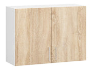Pensile Cucina Lima 80 cm 2 Ante – Bianco/Rovere Sonoma