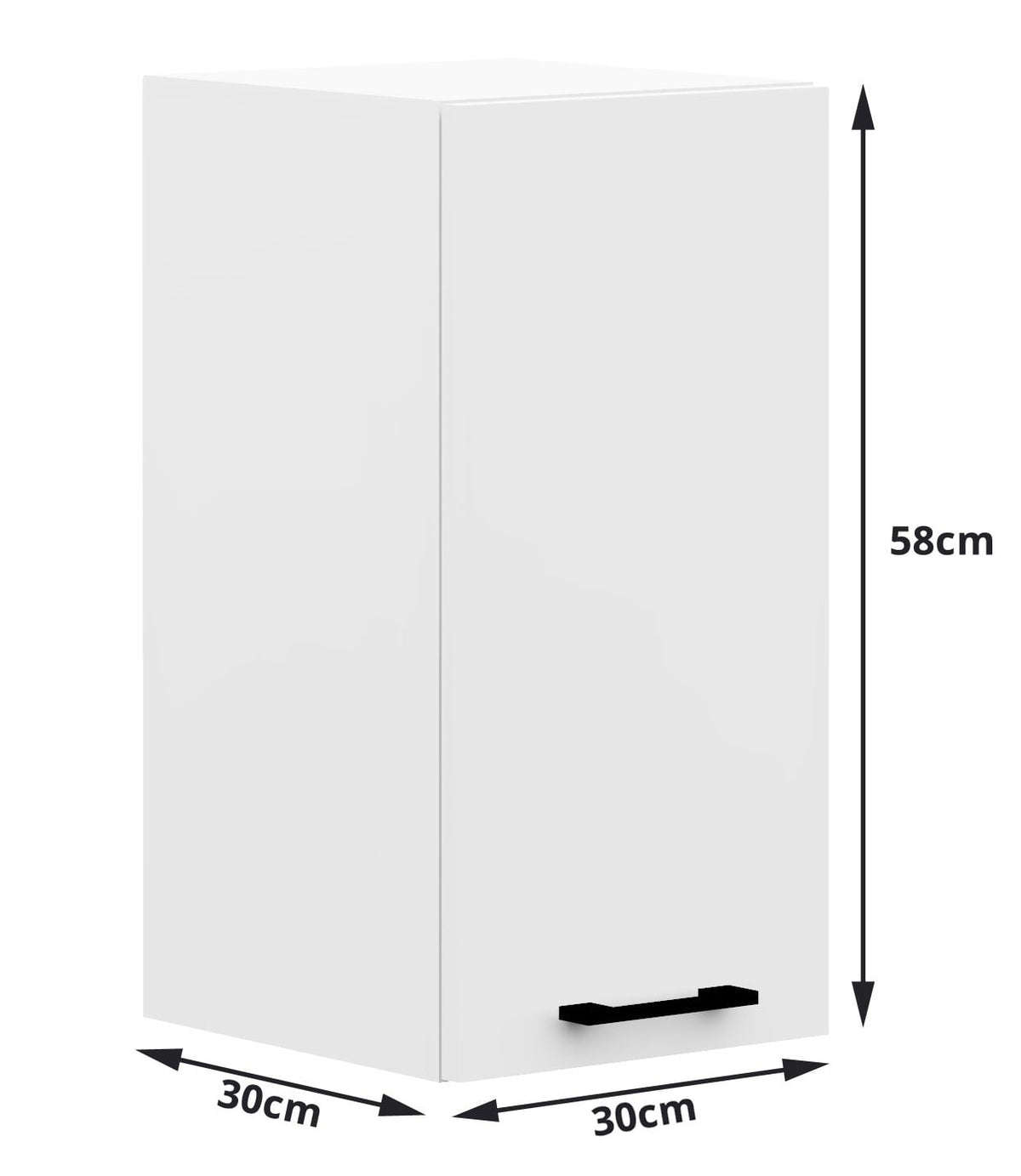 Set Cucina Linea 9 Elementi – Bianco/Sonoma 300x46x203 cm