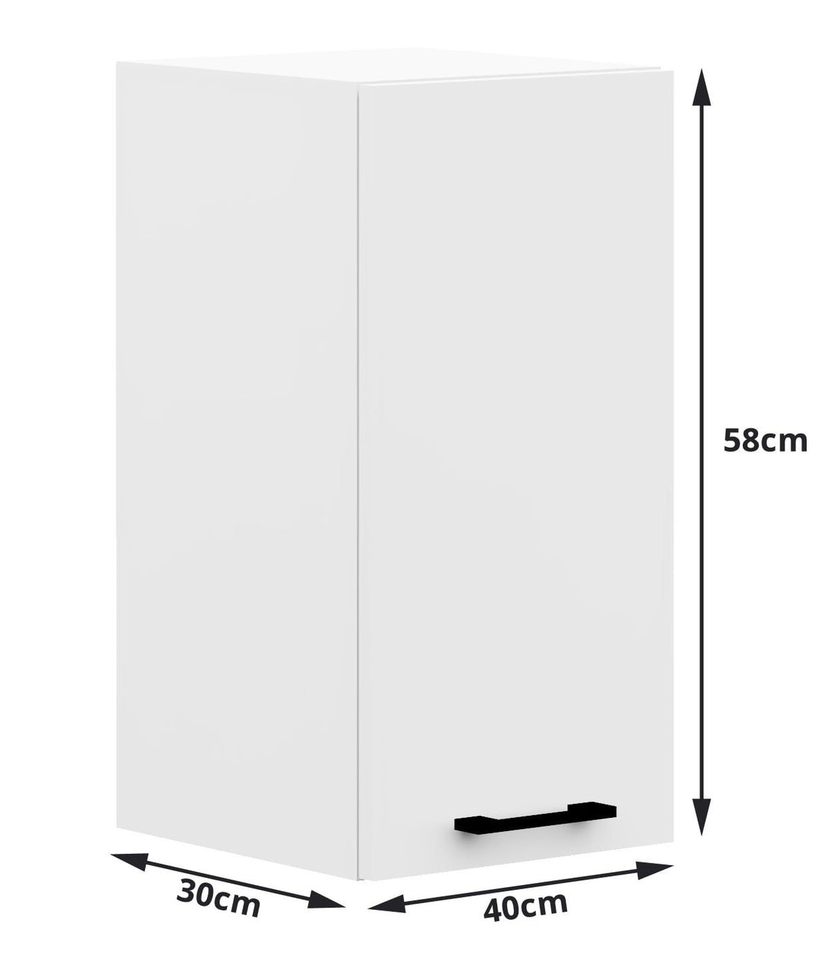 Set Cucina Linea 9 Elementi – Bianco/Sonoma 300x46x203 cm
