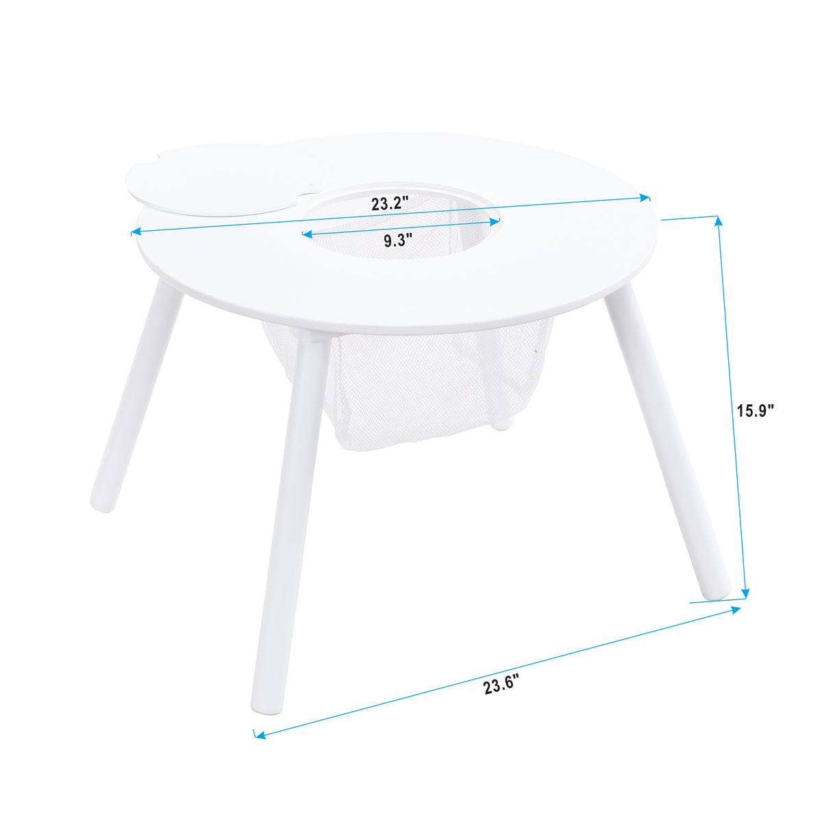 Set Tavolo Bambini 4 Sedie