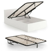 Rete Letto Metallo con Meccanismo a Gas 28 Doghe Divisa 100x200 cm
