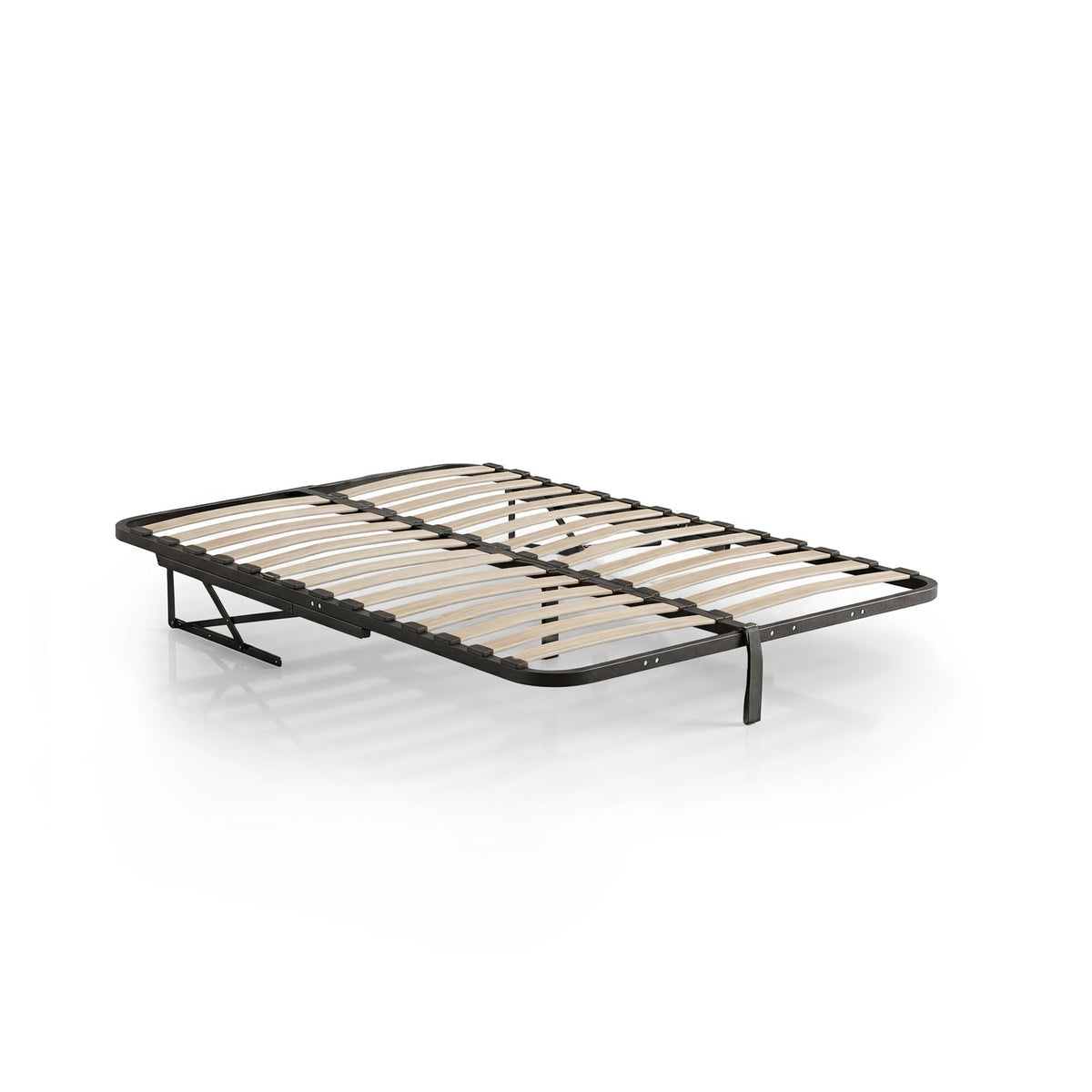 Rete Letto Metallo con Meccanismo a Gas 28 Doghe Divisa 100x200 cm