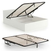 Rete Letto 160x200 cm 28 Doghe con Sollevamento