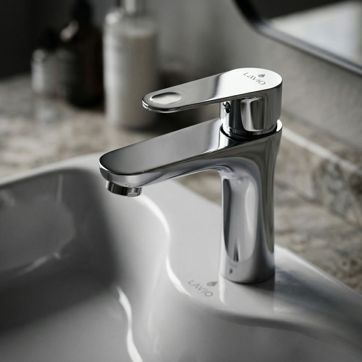 Miscelatore Lavabo Basso – Cromato