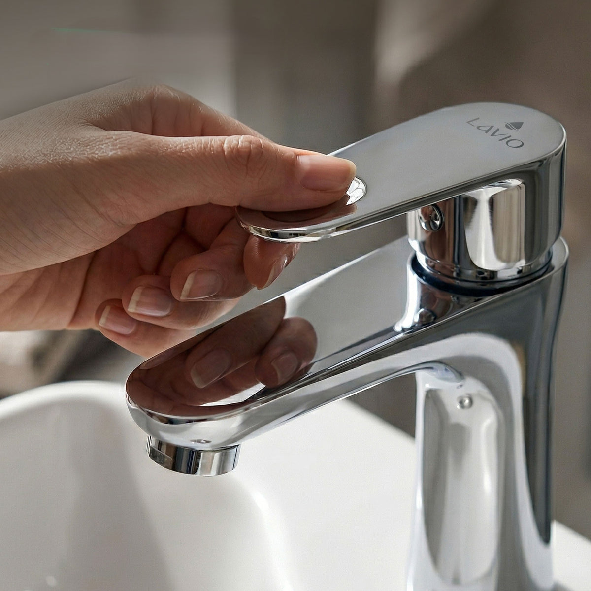Miscelatore Lavabo Basso – Cromato