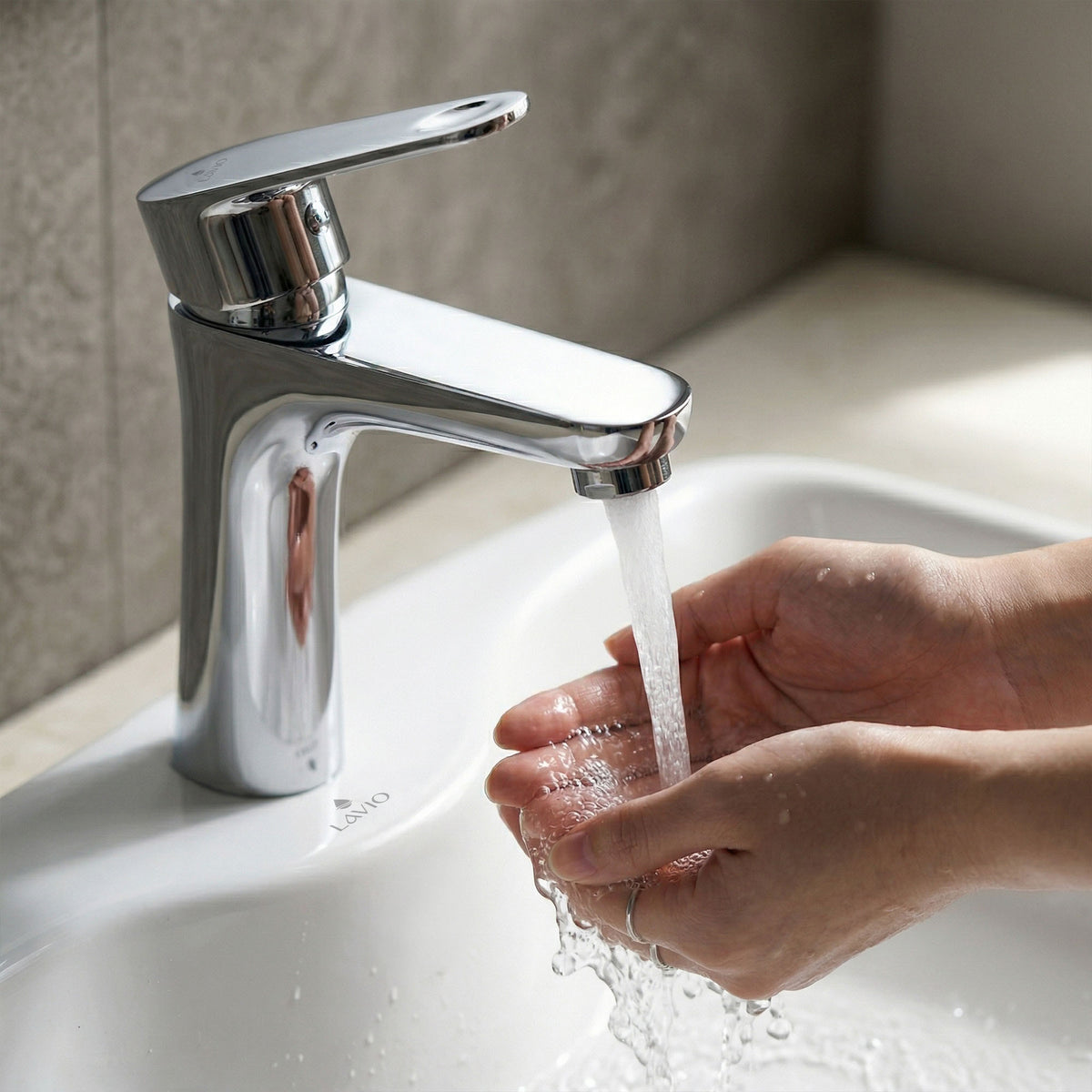 Miscelatore Lavabo Basso – Cromato