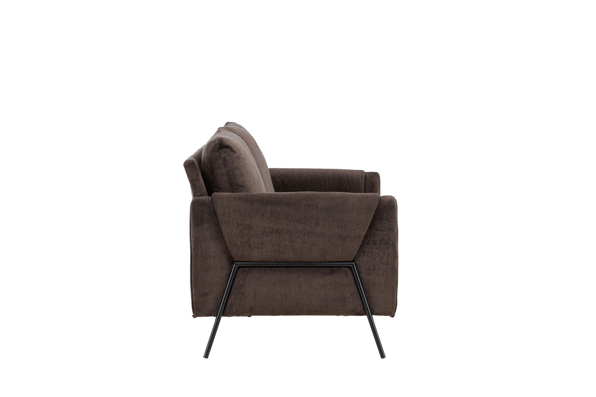 Indigo 2-seat Sofa - Brown