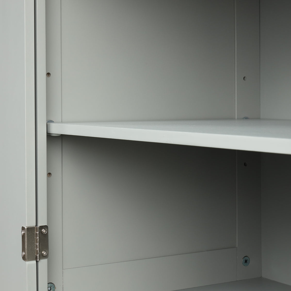 Mobile Bagno Alto Grigio 2 Cassetti 156cm