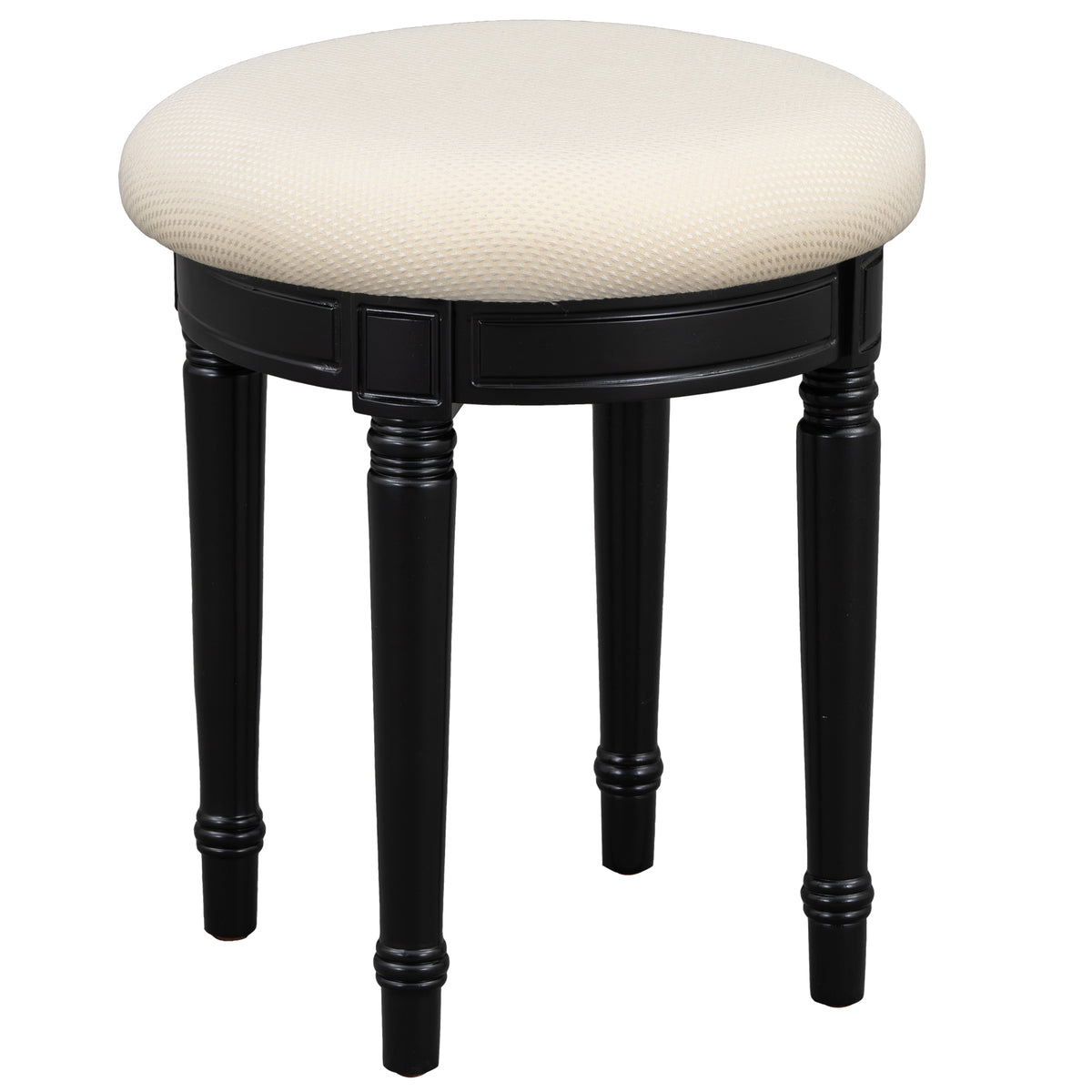 Set Toeletta Nera 109cm con Sgabello