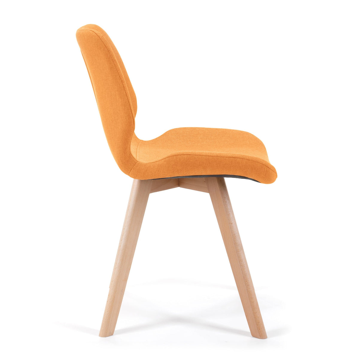 Set 4 Sedie Sera Imbottite – Arancione
