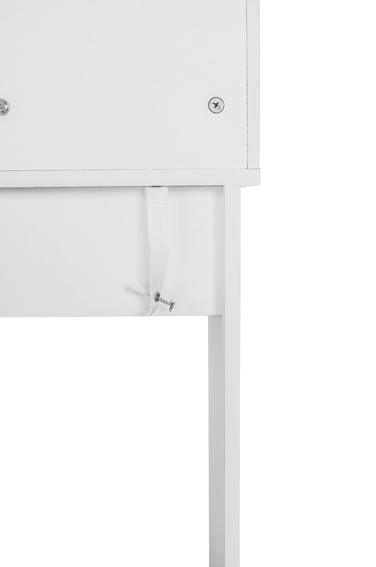 Toeletta Bianca con LED e 2 Cassetti