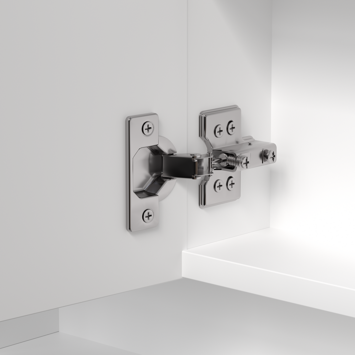 Armadietto Bagno LED 100x70cm 3 Ante